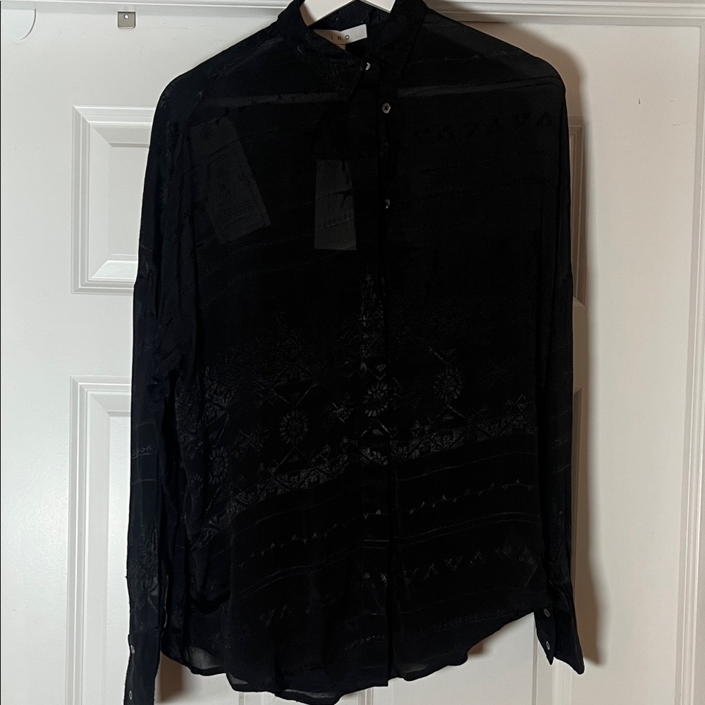 IRO Elegant Black Top